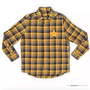 Disney x Cakeworthy Woody flannel cotton shirt